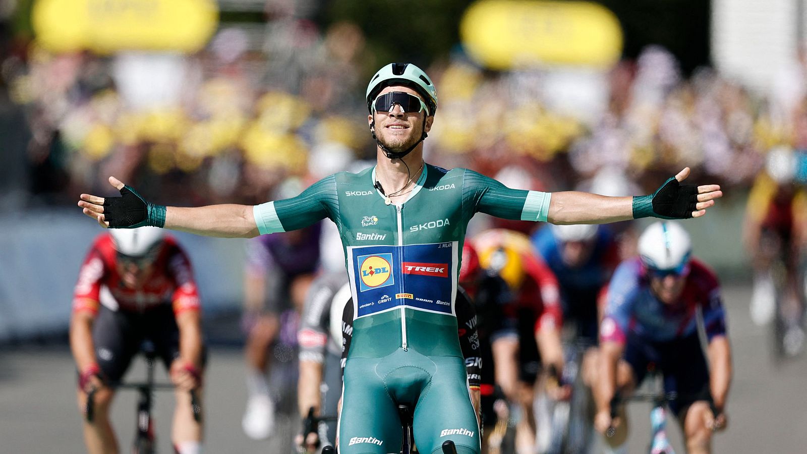 Tour 2025 | Jonathan Milan gana la etapa 8 al esprint | Ver