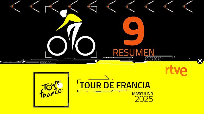 Tour de Francia - Resumen de la etapa 9 del Tour de Francia 2025