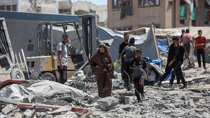 Telediario Fin de Semana - Israel sigue matando civiles en Gaza y las negociaciones de paz se dirigen a la ruptura