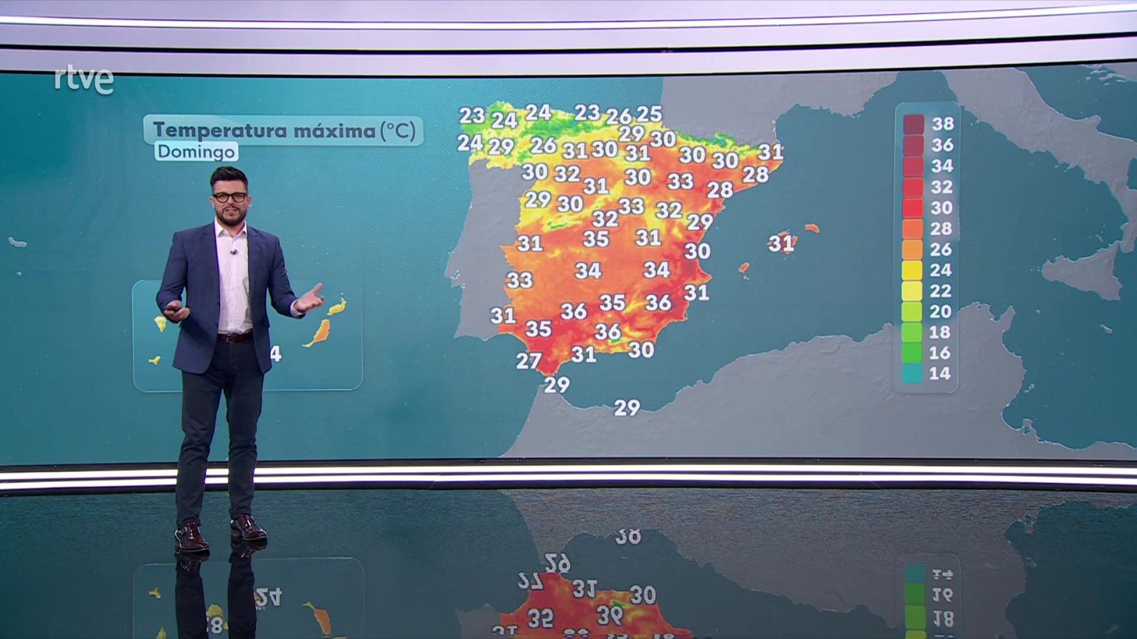 El Tiempo - 13/07/25 - RTVE.es - El tiempo | Ver
