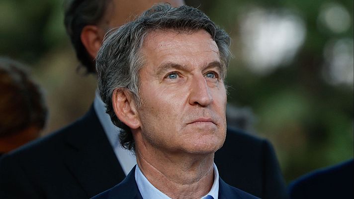 Telediario Fin de Semana - Feijóo cree que tendría mayoría absoluta si hubiera elecciones y el PSOE responde: "Son ensoñaciones"