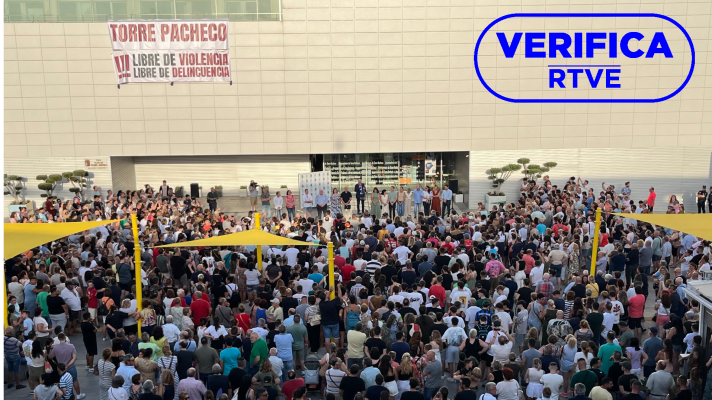 Telediario Fin de Semana - Verifica RTVE desmiente los bulos entorno a los incidentes en Torre Pacheco