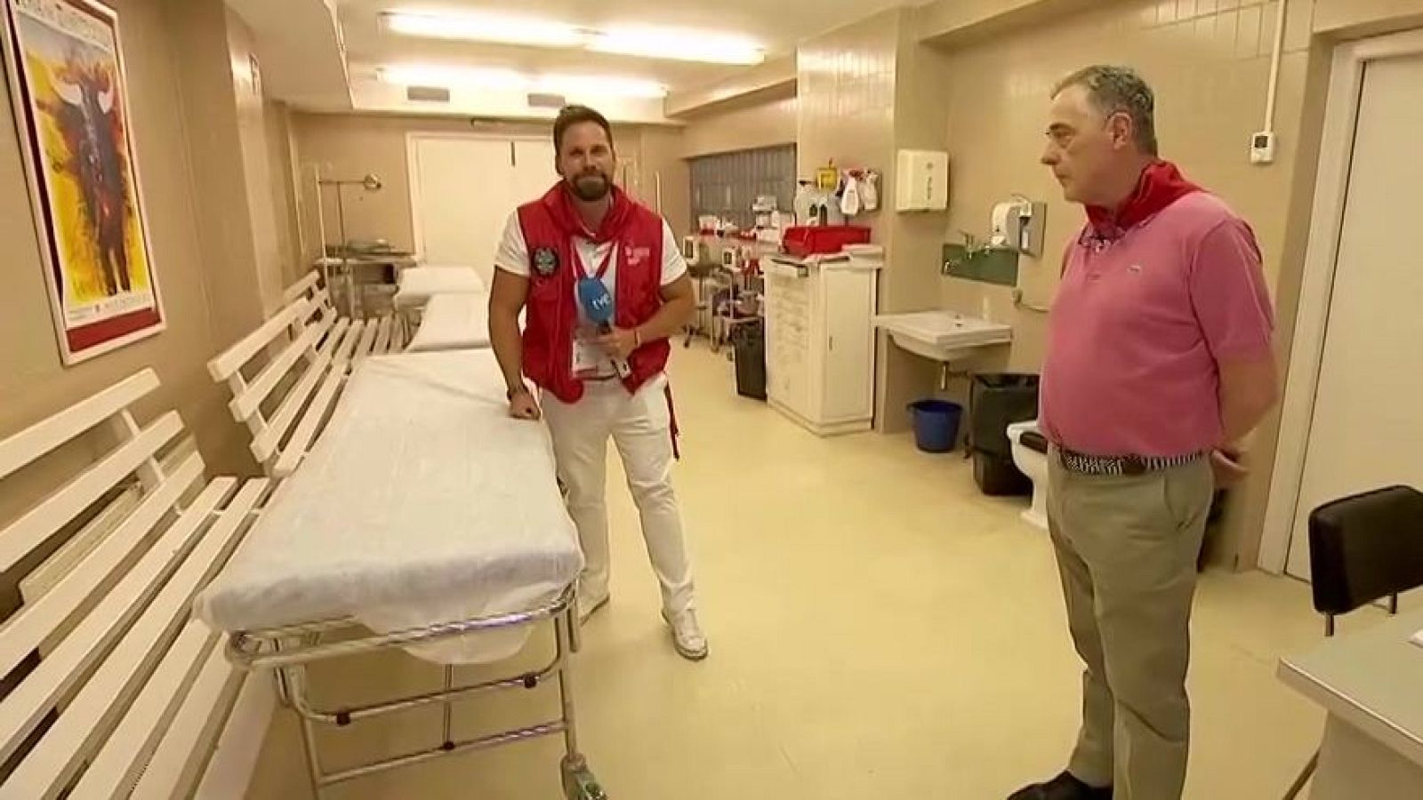 San Fermín 2025: así es la labor de la enfermería de la plaza de toros en los encierros | Ver