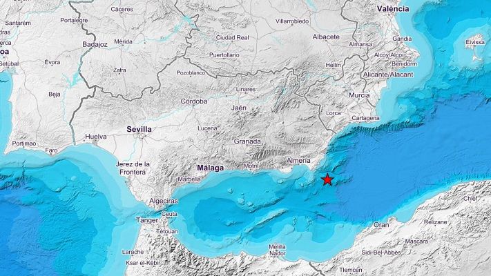 La hora de La 1 - Registrado un terremoto de 5,4 frente a la costa de Almería