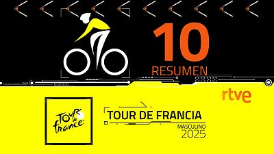 Resumen de la etapa 10 del Tour de Francia 2025