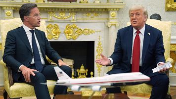 Trump amenaza a Rusia con aranceles del 100% si no llega a un acuerdo de paz con Ucrania en 50 das