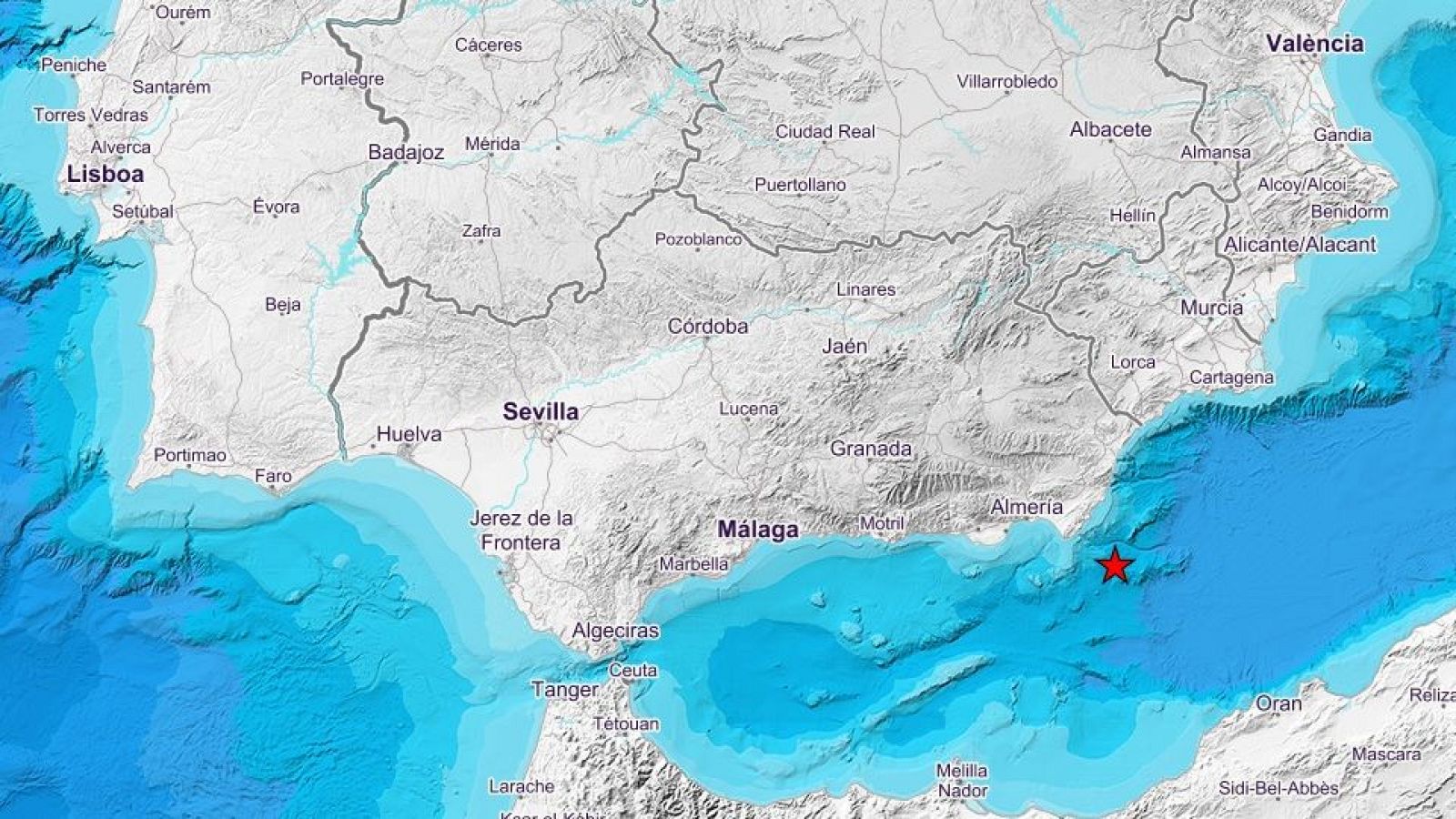Registrado un terremoto de 5,3 frente a la costa de Almería | Ver