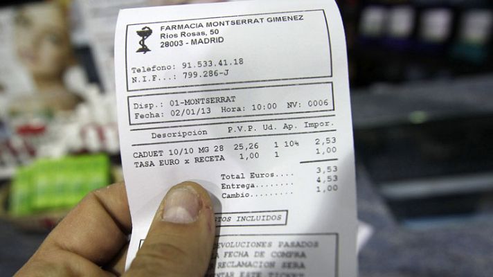 Telediario 1 - Madrid y el euro por receta