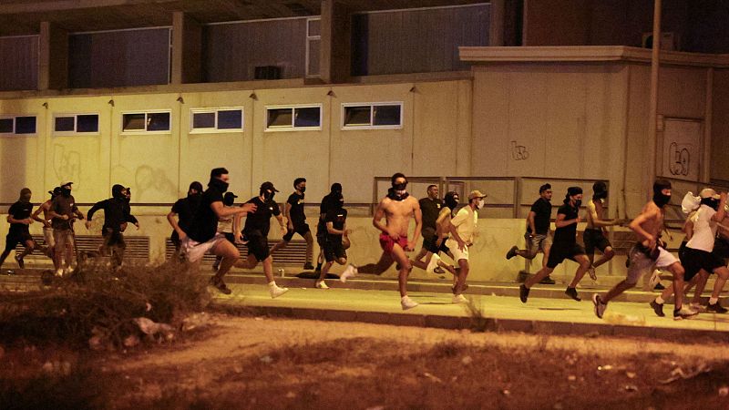 Las familias del barrio de San Antonio, en Torre Pacheco, con "mucho miedo" por los disturbios