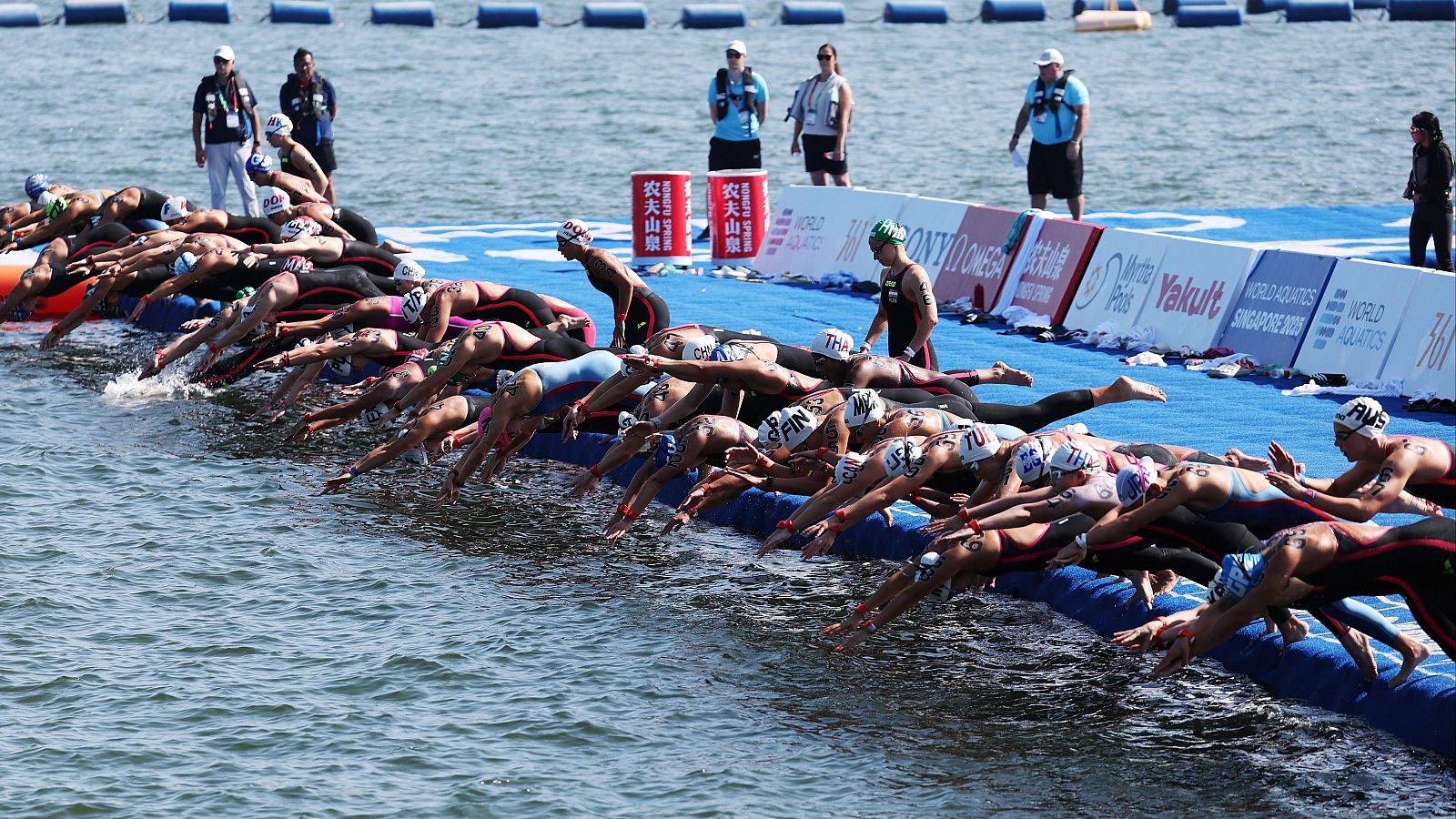 España, al borde del podio en los 10km de aguas abiertas (F) - Natación | Ver