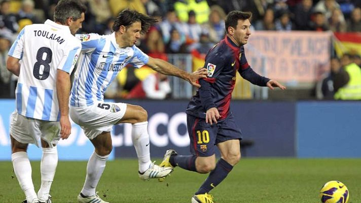 Telediario 1 - Barça-Málaga, ahora en Copa