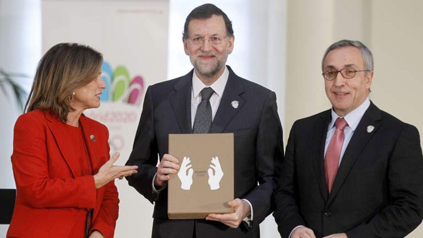 El presidente del Gobierno, Mariano Rajoy, ha respaldado hoy el "sueño olímpico" de Madrid 2020 y ha pedido a todos los españoles que lo apoyen de la misma forma que Barcelona tuvo el respaldo de toda España cuando consiguió la organización de los Ju
