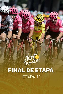 Tour de Francia 2025: Final de la etapa 11