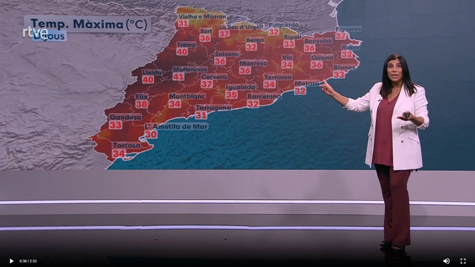 El Temps a Catalunya amb Sònia Papell (17/07/2025) | RTVE Catalunya - El temps | Veure