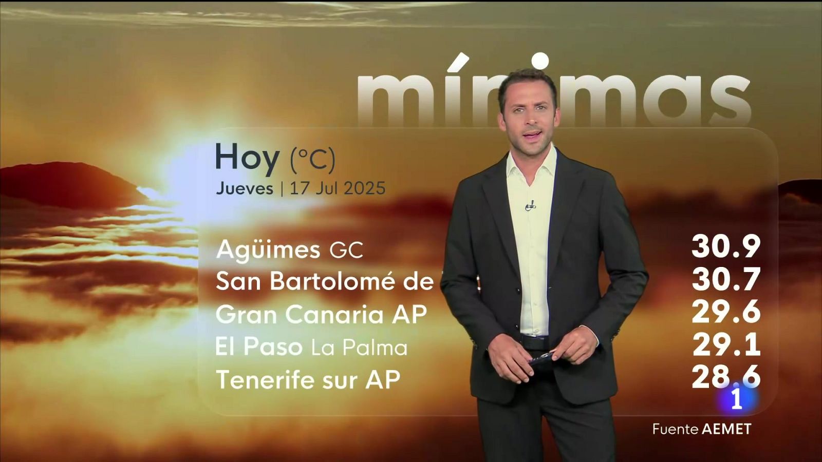 El tiempo en Canarias - 17/07/2025 | Ver