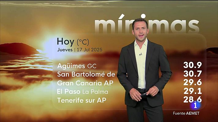 Telecanarias - El tiempo en Canarias - 17/07/2025