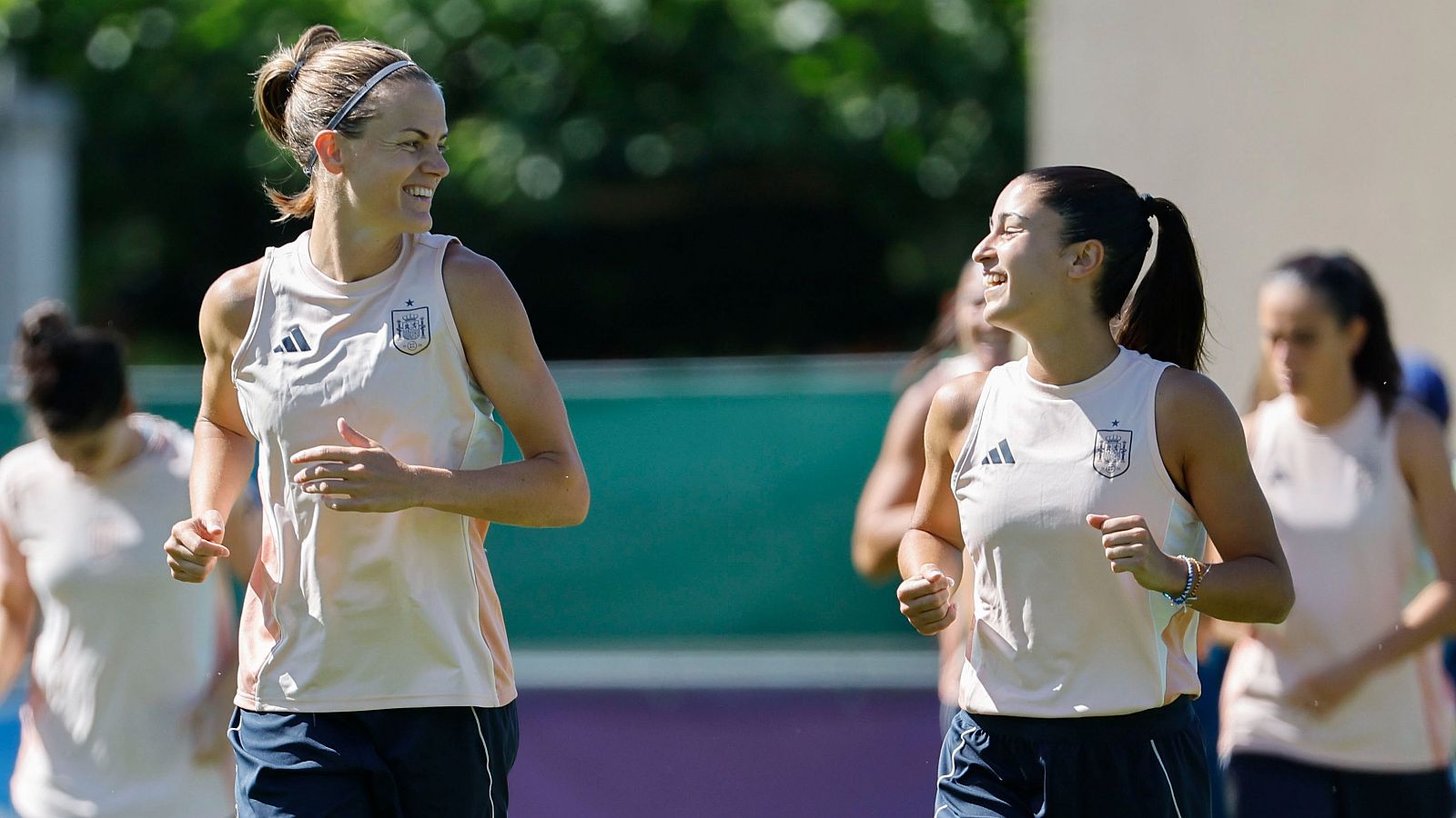 Irene Paredes, antes del partido ante Suiza: "Debemos estar tranquilas" - Los Deportes de La1 | Ver