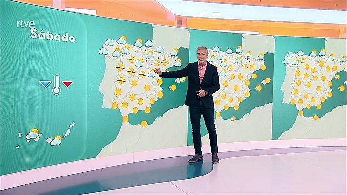 El tiempo - Temperaturas elevadas en la mitad sur peninsular, meseta Norte, nordeste y Canarias