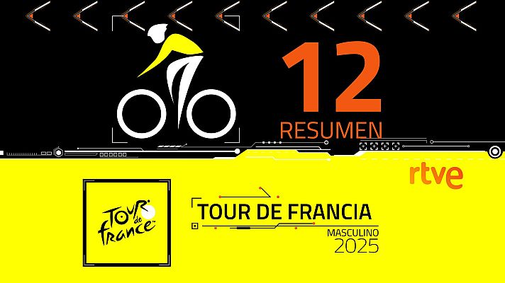 Ciclismo - Resumen de la etapa 12 del Tour de Francia 2025