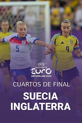 Eurocopa - Campeonato de Europa Femenino. ¼ final: Suecia - Inglaterra
