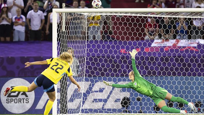 Eurocopa - La increíble tanda de penaltis del Inglaterra - Suecia en la Eurocopa femenina 2025