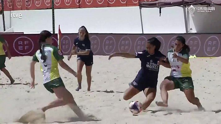 Fútbol  Playa - Copa Federación Femenina: Turia Beach Soccer Club - Barriada La Playa CD
