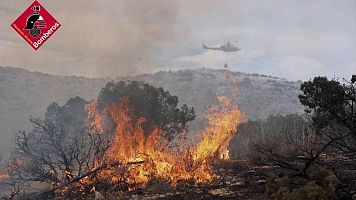 Declarados incendios de nivel dos en los municipios de Ibi, Alicante, y Navaluenga, vila