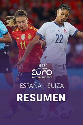Eurocopa - Resumen del España - Suiza, partido de cuartos de la Eurocopa femenina 2025