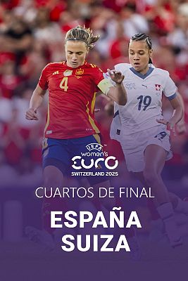 Eurocopa - Campeonato de Europa Femenino. 1/4 final: España - Suiza