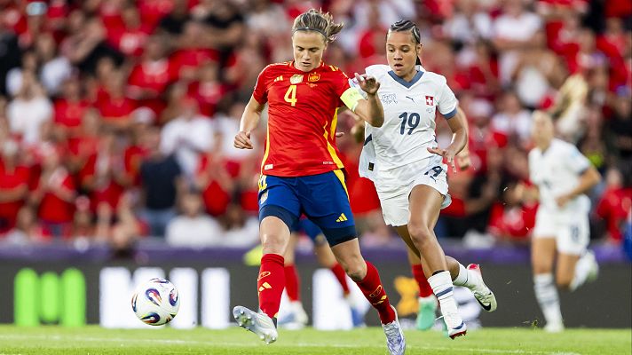 ESPAA A SEMIFINALES! Vuelve a ver el partido contra Suiza en los cuartos de final de la Eurocopa en RTVE Play