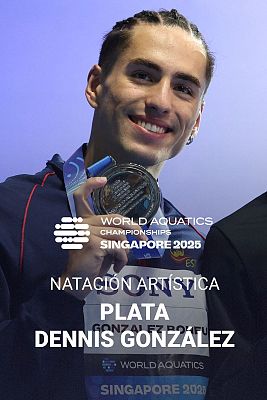 Natación - Dennis González, plata en el Solo Técnico de natación artística