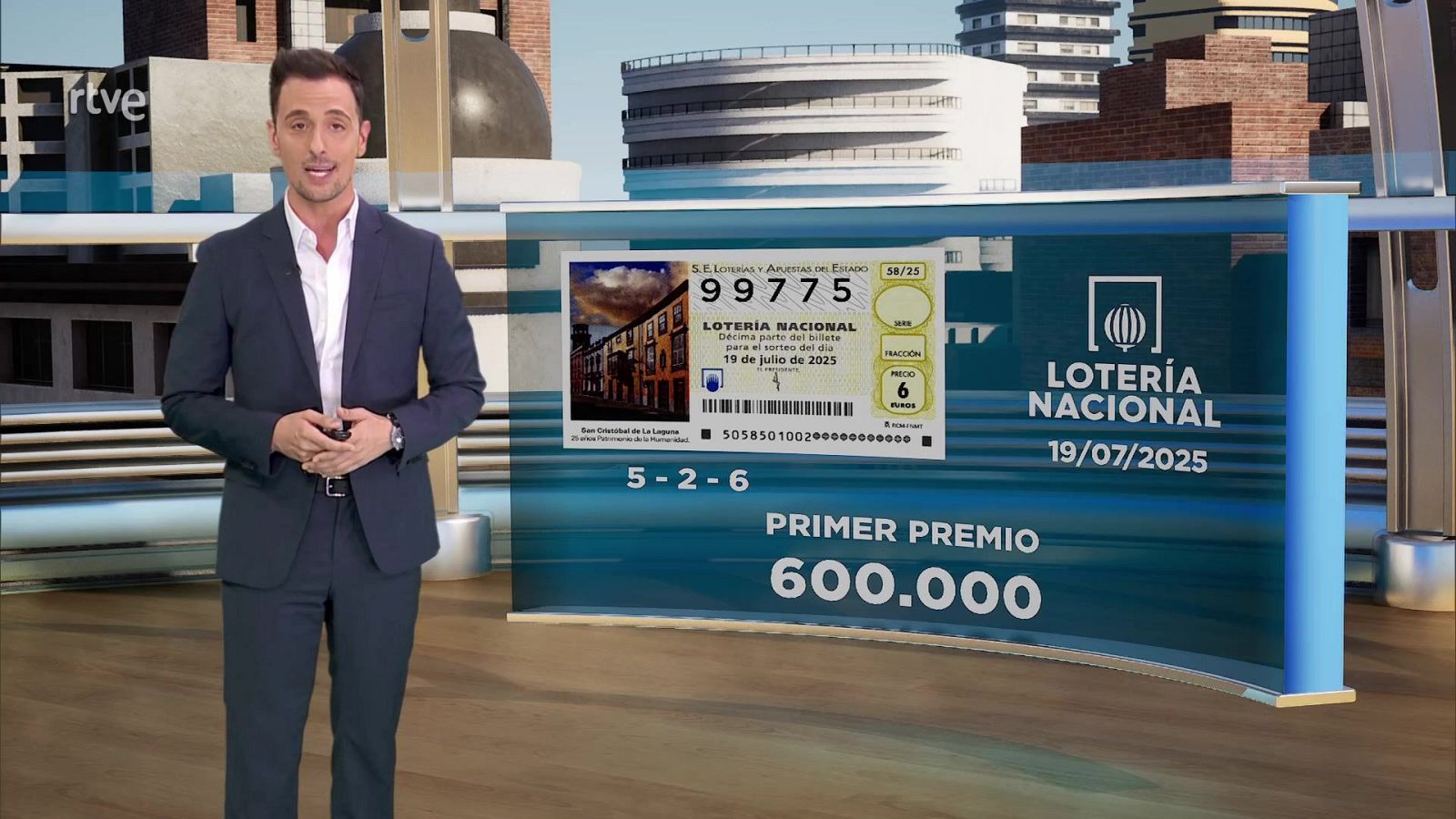 Sorteo de la Lotería Nacional: 19/07/2025 - Loterías | Ver