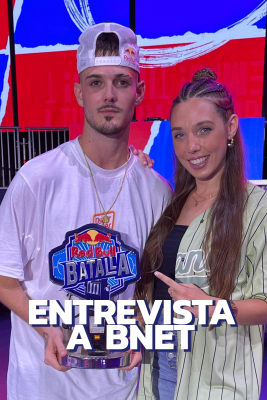 Entrevista a Bnet, bicampen nacional de Red Bull Batalla 2025 tras su regreso al freestyle