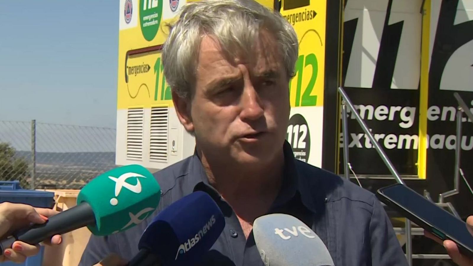 Ignacio Higuero, consejero de Extremadura: "Los indicios apuntan a que tenemos un pirómano en la zona" - Informativo 24h | Ver