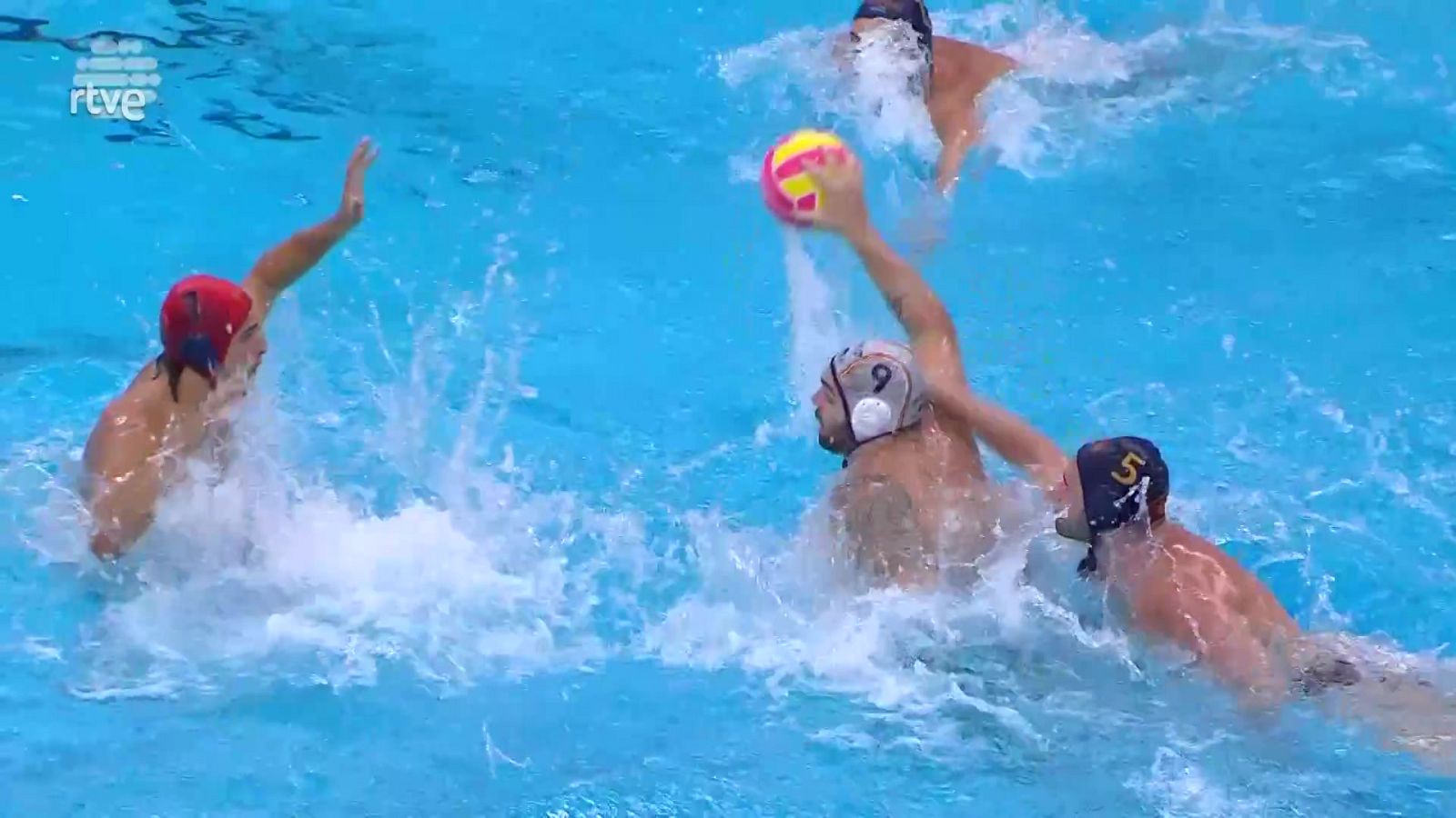 Waterpolo- Campeonato del Mundo. ¼ final Masculinos: España - Montenegro - Waterpolo | Ver