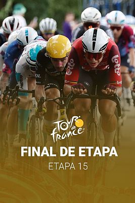 Tour de Francia 2025: Final de la etapa 15
