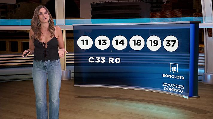 Loterías - Sorteo de la Bonoloto y El Gordo de la Primitiva del 20/07/2025