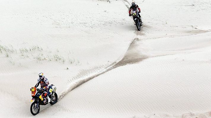 Telediario 1 - Barreda, sexto en la undécima etapa