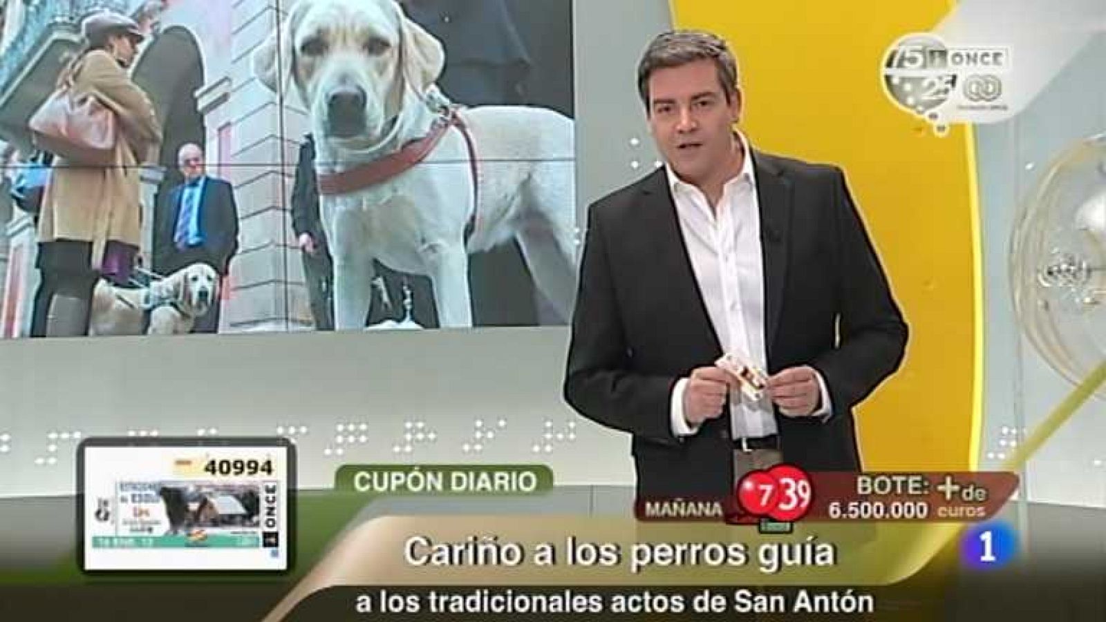 Sorteo ONCE - 16/01/13 - Ver ahora