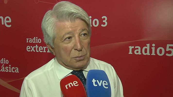 Fútbol - Cerezo, en RNE: "El Atlético siempre está en continuo crecimiento"