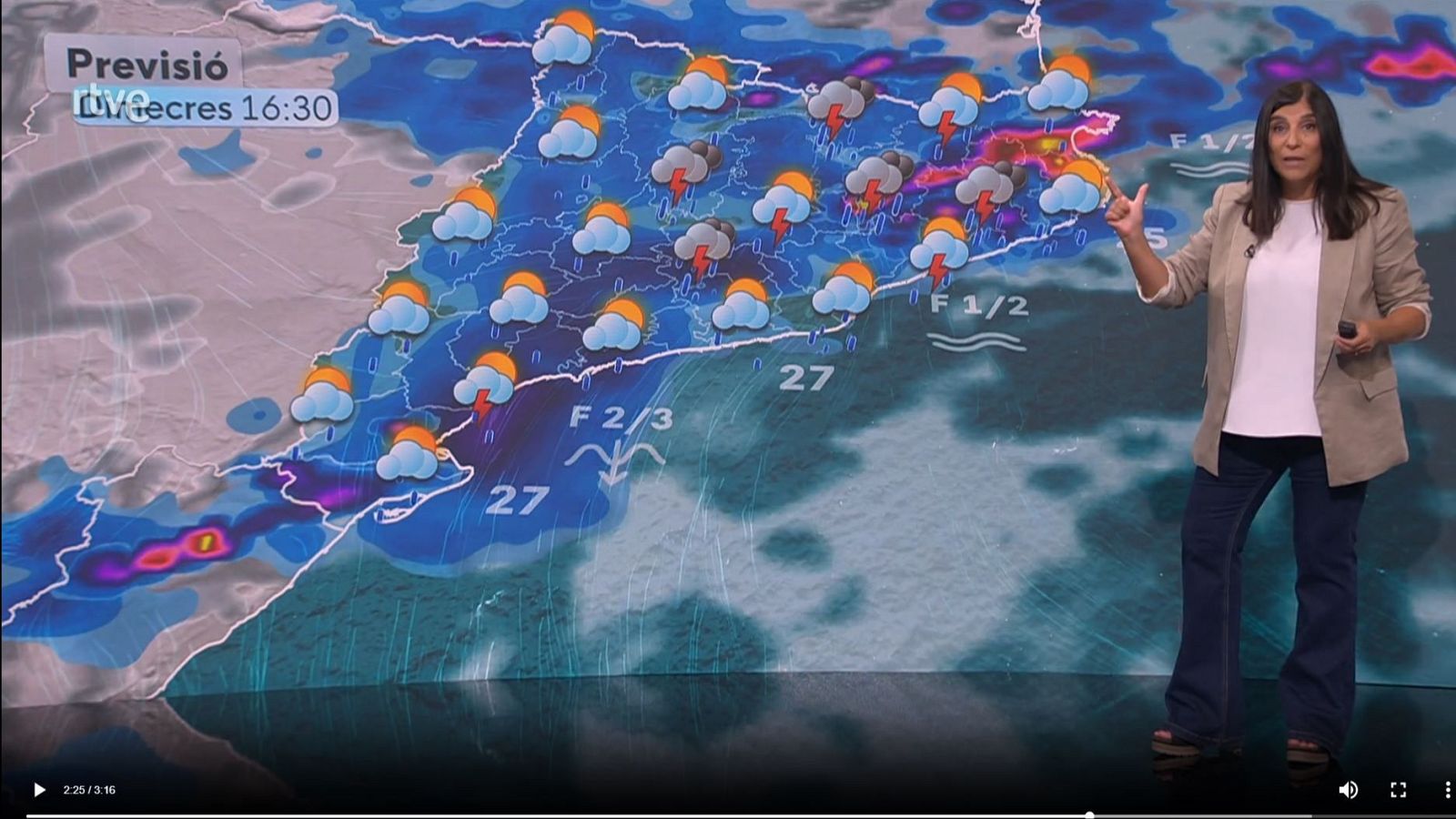 El Temps a Catalunya amb Sònia Papell (22/07/2025) | RTVE Catalunya - El temps | Veure