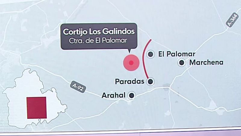 El cortijo Los Galindos ahora se llama Nuestra Señora de las Mercedes - Informativo 24h | Ver