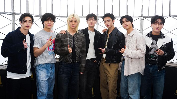 Telediario 1 - La fiebre del K-pop llega a Madrid con la actuación de la banda surcoreana Stray Kids