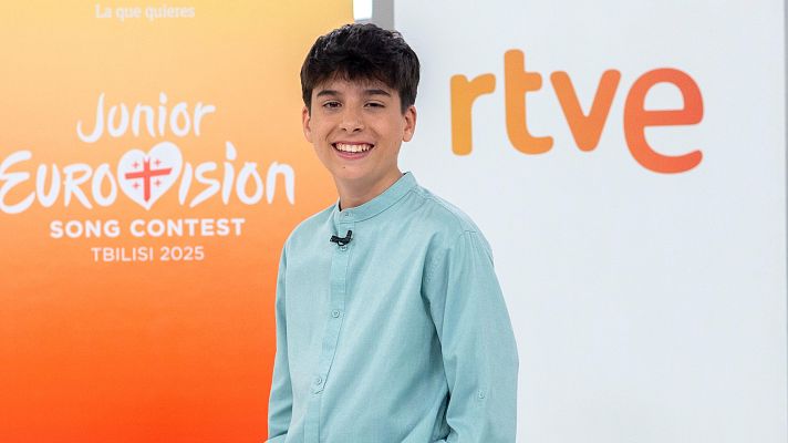 Eurovisión Junior - Rueda de prensa de presentación de Gonzalo Pinillos