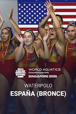 Natación - La selección de waterpolo femenino se consuela con el bronce ante EE.UU.