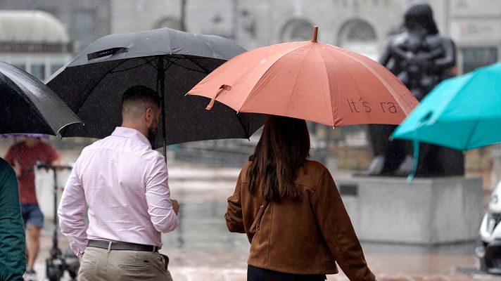 El tiempo - Aviso naranja en Baleares, Cataluña y Castilla-La Mancha por tormentas este jueves