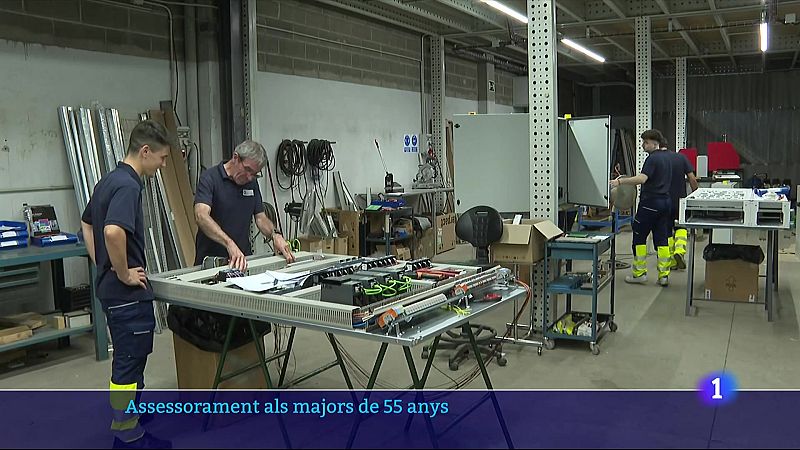 Lleida orienta majors de 55 anys per tornar a treballar - L'Informatiu | Veure