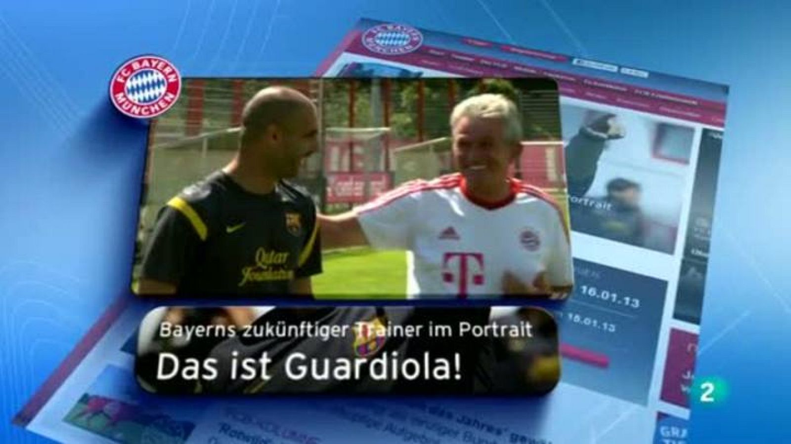 Pep Guardiola entrenarà fins al 2.016 al Bayern de Múnic | Veure
