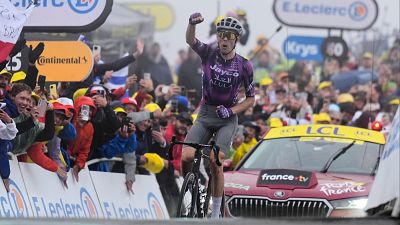 Final de la etapa 18 del Tour de Francia 2025