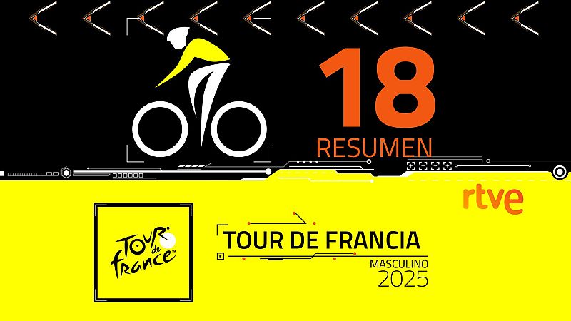 Resumen de la etapa 18 del Tour de Francia 2025 - Ciclismo | Ver